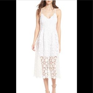 ASTR the Label Lace Midi Dress